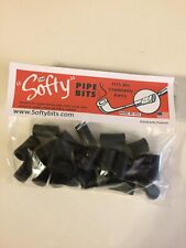 Rubber Pipe Bits MEDIUM STANDARD SIZE GREAT FOR TOBACCO PIPES 50 pcs. Softy Bits picture