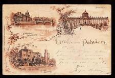 1899 multi view potsdam germany postcard picture