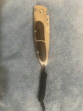 william henry titanium with carbon fiber inlay, mattlock folding knife picture