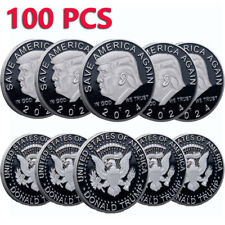 100PCS 2024 President Donald Trump EAGLE Save America Again Commemorative Coin picture