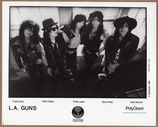 L.A. Guns Press Photo 8x10 Vintage Rock Band Music Publicity Promotion #4 picture