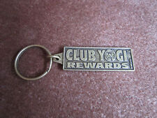 Yogi Bear Key Ring Club Rewards Keychain Brass  picture
