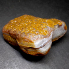 Lake Superior Agate 0.86 oz 'QUALITY WATER LEVEL' Rough Lapidary Gemstone picture