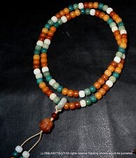 Energy Tibetan Boddhi Root Bead 108 Lama Prayer Necklace picture