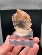 76 Gram Very Beautiful Undamaged Rare Natural Gwindel Quartz Crystal Specimen. picture