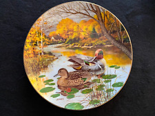 Knowles Plate The Green Winged Teal Bart Jerner 1987 Ducks picture