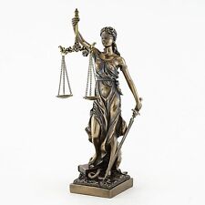 30 Inch Office Lady Scales of Justice Lawyer Statue Attorney Judge BAR Justitia picture