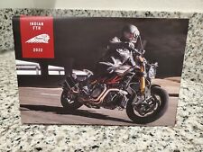 Indain motorcycles 2022 FTR MODELS ID info.   Authentic indain POSTER 18