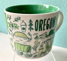 Starbucks Coffee Mug - OREGON - 14 fl. oz - Green - NEW w/Tag picture