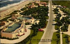 Vintage Postcard Aerial View Marine Studios Marineland FL Florida 1957      E-18 picture