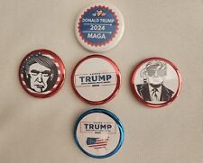 5 Donald J Trump Buttons  1 3/4 Pinback Order Your Set Today to Celebrate MAGA picture