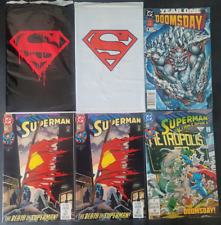 SUPERMAN SET OF 36 ISSUES (1993) FULL SET DIECUTS DEATH 75 BLACK WHITE TPB picture
