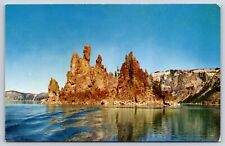 The Phantom Ship Rock Formation Crater Lake National Park Oregon OR Postcard picture