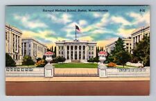 Boston MA-Massachusetts, Harvard Medical School Fens In Boston, Vintage Postcard picture