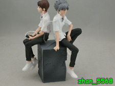 2pcs/set Anime Nagisa Kaworu & Ikari Shinji PVC Figure Collection New  picture
