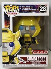 Funko Pop Transformers Yellow Bumblebee #28 Exclusive Vaulted Figure W Protector picture