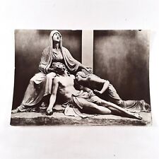 RPPC Italy -Christ's Lament- Sculpture By Antonio Canova Possagno Postcard 4 X 6 picture