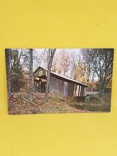 Postcard Ohio Salem Teegarden Covered Bridge Columbiana County Unposted #179 picture