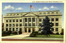 1950 Greensboro,NC Guilford County Court House North Carolina Davis News Co. picture