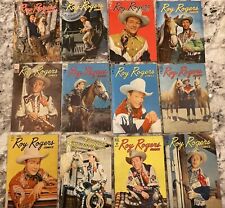 Roy Rogers Comic Book Lot Of 38 Dell Comics picture