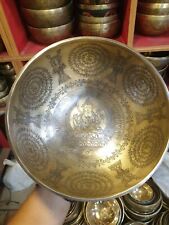13 inch mantra carved singing bowl-Tibetan super fine hand made bowl- 1pcs picture
