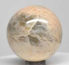 43mm Peach Moonstone Sphere Polished Feldspar Crystal Mineral Ball - Madagascar picture