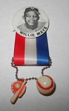 1972 Baseball Willie Mays New York Mets Souvenir Stadium Pin Button Coin Charms picture