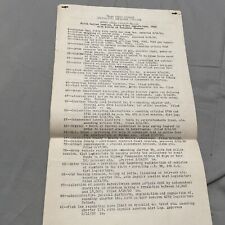 Texas State Legislature Ephemera 1930 house bills passed 41st 4 pages  picture