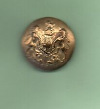 BRITISH ARMY SMALL GS BRASS BUTTON 1902 - 53 PATTERN picture