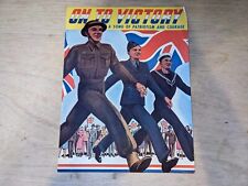 WW2 WWII Canadian Canada On To Victory Song Book 1931 picture