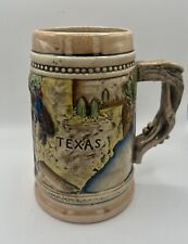 Vintage Texas Mug Stein, Plautco, Japan, Ceramic Stein, Souvenir picture