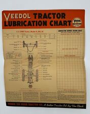 1948 Veedol Tractor Lubrication Chart - 19