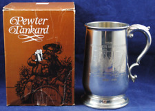 1688 The GLORIOUS REVOLUTION 300 Ann. PEWTER BEER TANKARD Made in SHEFFIELD, UK picture