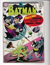 BATMAN 190 - QUALIFIED VG- 3.5 - PENGUIN - ROBIN - ALFRED PENNYWORTH (1967) picture