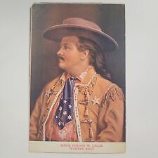 Lithograph Western Motif Major Gordon W. Lillie Pawnee Bill Early 1900s Postcard picture