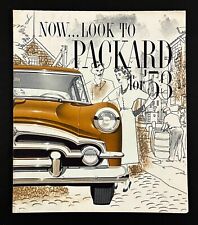 1953 Packard Clipper Club Sedan Vintage Dealer Sales Promo Brochure Ad picture