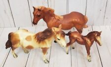 Breyer Mustang Family #3065 Chestnut Pinto Stallion Mare Foal 1976 to 1980 picture