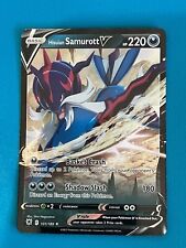 Pokemon Hisuian Samurott V 101/189 Holo 2022 Card - NM picture