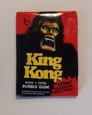 Topps King Kong 1976 The Movie Unopened Wax Pack picture