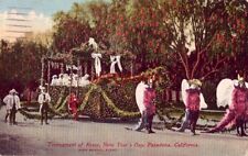 1913 TOURNAMENT OF ROSES, NEW YEAR'S DAY, PASADENA, CA High School Float picture