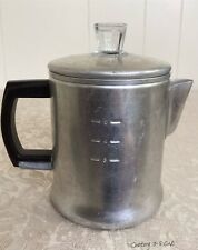Vintage CENTURY Aluminum Ware 3-5 cup Percolator COFFEE POT Stove Top picture