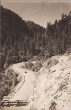 RPPC Postcard At the Town Switchback Oak Creek Canyon Arizona AZ 1944 picture