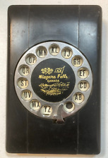 Vintage 1980s Niagara Falls Canada souvenir pop-up dial telephone index CLEAN picture