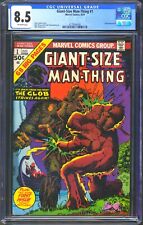 GIANT-SIZE MAN-THING #1 - CGC 8.5 - OWP - VF+ MIKE PLOOG COVER picture