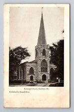 Gardiner ME-Maine, Episcopal Church, Religion, Antique, Vintage Postcard picture
