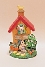 NWB Simson Giftware Poly House with Carrots Figurine Collectible picture