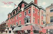 Y.M.C.A. Building, Salem, Massachusetts, Early Postcard, Unused picture