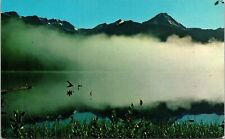 Early Morning McLarys Lake Barkerville BC British Columbia Canada Postcard UNP picture