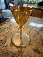 ANTIQUE  GOTHIC STYLE CHURCH CHALICE  - USED picture
