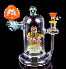 THICK Lookah® Giant Chambered Mushroom BONG Cool ALIEN Glass Water Pipe HOOKAH picture